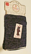 NEW! Great gift! LaDeDa Boot Toppers Cuffs Black/Purple cozy warm stylish NIP! - £5.88 GBP