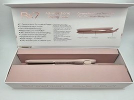 Rx7 Professional Nano Ceramic Ionic Hair Straightening Iron 1&quot; - PINK - $29.69