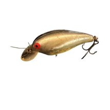 Vintage Bomber Lure Silver Body Black Stripe Red Eyes 3&quot; - £7.75 GBP