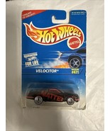 Hot Wheels  Velocitor  1995 T29 Black N Red - $290.70 MXN