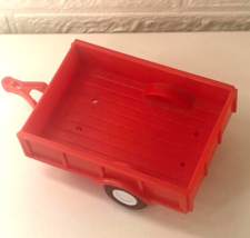 New Ray Toys Farm Motor Tractor Wagon Red &amp; Black - Wagon Only - £4.66 GBP
