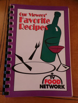 Vintage Cookbook 1995 Tv Food Network &quot;Our Viewers&#39; Favorite Recipes Nf - £51.13 GBP