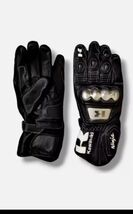 Kawasaki Ninja MotorBike Racing Leather Gloves - $142.00