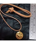 Handmade Ancient Greek-Inspired Family Necklace | 14K Gold Medallion Pen... - $531.22 MXN