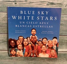  Blue Sky White Stars by Naberhaus Sarvinder English Spanish Paperback LN - £16.88 GBP