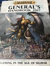 Games Workshop Warhammer Age Of Sigmar 2017 General&#39;s Manual Libro - £8.81 GBP