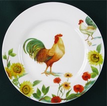 NEW Pfaltzgraff Rooster Meadow, Sunflowers (Daphne B) 7-5/8&quot; Salad Plate - $10.99