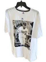 Kansas City Royals Shirt Adult Extra Large White White Eric Hosmer Baseball Men - £10.27 GBP