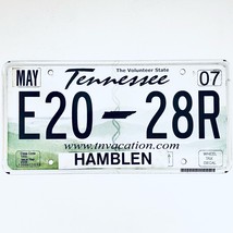 2007 United States Tennessee Hamblen County Passenger License Plate E20 28R - $225.96 MXN
