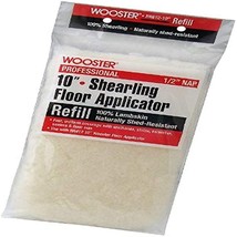 Wooster Brush RR612-10 Shearling Floor Applicator Refill 1/2-Inch Nap, 1... - £16.48 GBP