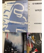 2009 Yamaha WR250FY Propriétaires Service Réparation Atelier Manuel Set ... - $33.89 CAD