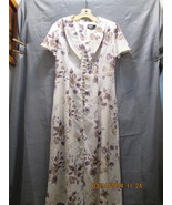 Dawn Joy Fashions Cottage Floral Button Up Maxi Dress, Women&#39;s Size XL - $34.19 CAD