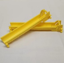 Vintage Rokenbok Yellow Straight Chute - Set of 2 - £6.78 GBP