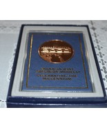 The Franklin Mint 2000 Millennium Bronze Proof Medal,box, stand - $14.99