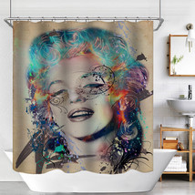 Marilyn Monroe Waterproof Shower Curtain Sets Polyester Bathroom Decor Curtain70 - £13.38 GBP+