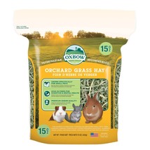 Oxbow Animal Health Orchard Grass Hay 1ea/15 oz - £7.12 GBP