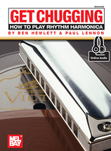 Get Chugging: How To Play Rhythm Harmonica by B. Hewlitt and P. Lennon  - £15.79 GBP