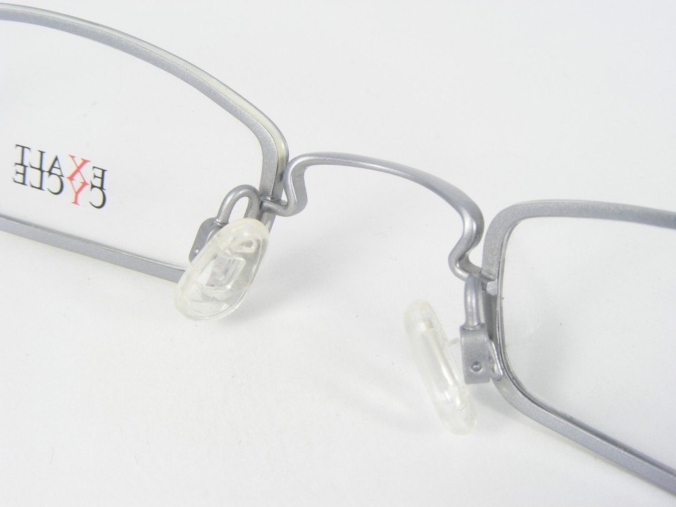 Exalt Cycle EXMOON C2 SILVER UNIQUE EYEGLASSES GLASSES FRAME 47-22-135mm Italy Item image 9