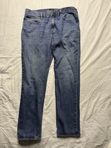 J Crew Jeans Men’s Size 34x30 Blue The Driggs Straight Fit Dark Wash Sty... - $20.00
