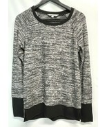 Harmony &amp; Balance Sweater Top Lightweight All Seasons Gray, Black NEW S,M - $41.49 CAD
