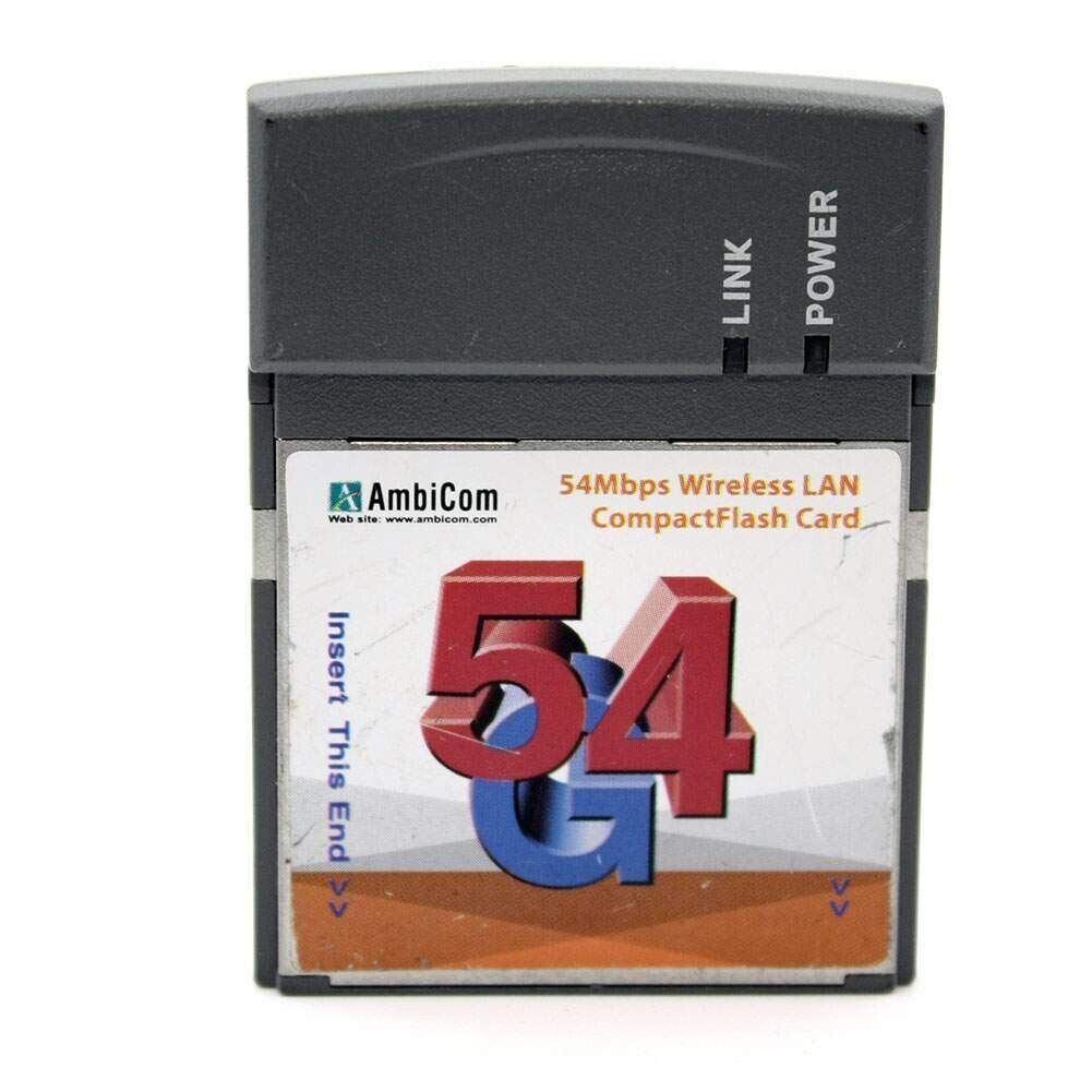 AmbiCom WL54-CF 802.11g 54Mbps Wireless Wifi LAN CompactFlash CF Card Ne... - $2.96
