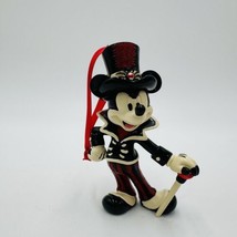 Disney Parks Halloween Mickey  Mouse Vampires Ornament 4in Porcelain Pai... - $64.52