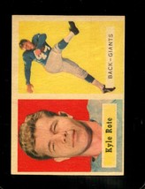 1957 Topps #59 Kyle Rote Ex Ny Giants *X79281 - £5.32 GBP