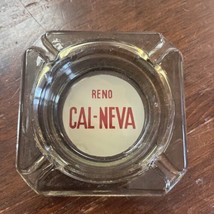 Vintage Club Cal-Neva Reno Glass Ashtray Nevada Casino Gambling Sinatra - £6.92 GBP