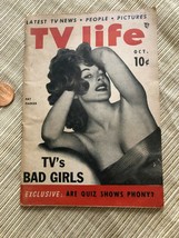 TV Life Magazine #1 October 1953- Pat Parker- TVs Bad Girls  Wild Bill H... - £32.11 GBP