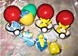 Pokemon - Pokeballs &amp; action figures bundle 11 pieces  - $8.00