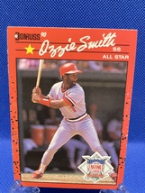 Ozzie Smith 710 1990 Donruss Baseball Card Error - £47.40 GBP