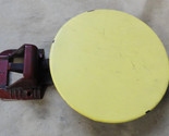 84-88 Fiero SE GT 2M4 Fuel Door REPAINTED YELLOW 05484 - $35.00