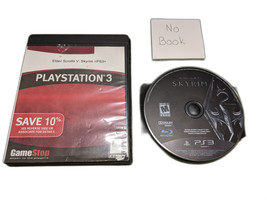 Elder Scrolls V: Skyrim Sony PlayStation 3 Disk and Case Gamestop Case - £4.39 GBP