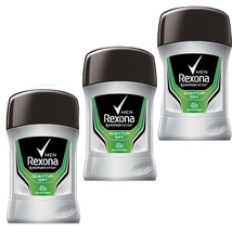 3 PACK Rexona Men Quantum Dry Antiperspirant stick for men 50 ml - £23.50 GBP