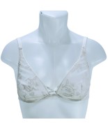 PASSIONATA Women’s Lingerie Bra White Lace low cut Underwire Adjustable ... - $475.99 MXN