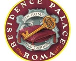 Residence Palace Luggage  Baggage Label Rome Italy - $13.86