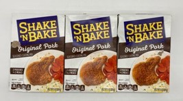 Kraft Shake N Bake Original Pork Seasoned Coating Mix 5 oz 3 Boxes 6 pou... - $14.50