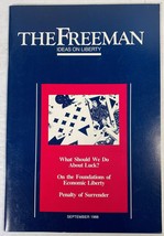 The Freeman : Ideas on Liberty, September 1988 - £3.16 GBP