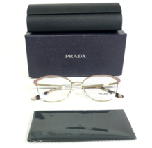 Prada Eyeglasses Frames VPR62X 07B-1O1 Pink Gold Cat Eye Full Rim 54-17-145 - £110.45 GBP