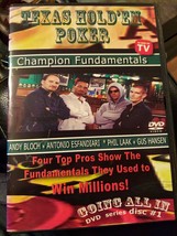 Champion Fundamentals - Going All In (DVD, 2005) - £4.93 GBP