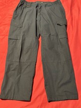 LA Police Gear Operator Tactical Pants Black Size 40x30 Ripstop Cargo Po... - $21.95