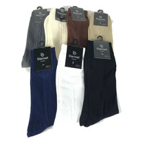 Darnel Boys Dress Socks in Assorted Solid Colors Size 9 - 11 100% Nylon - $9.00