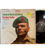SSgt Barry Sadler Ballads of the Green Berets Vinyl LP RCA LSP-3547 Near... - $24.99