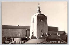 RPPC 1939 Golden Gate Int&#39;l Exposition Temples of the East Postcard X28 - £10.18 GBP