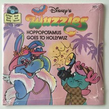 Wuzzles - Hoppopotamus Goes To Hollywuz SEALED 7&#39; Vinyl Record / Book Disneyland - £66.84 GBP
