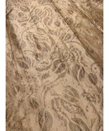 Custom Drapery Panels Silk? Pleated Lined Shimmery Beautiful Pattern Pai... - £146.60 GBP
