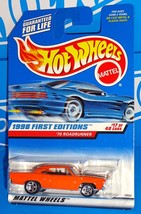 Hot Wheels 1998 First Editions 17/40 #661 &#39;70 Roadrunner Orange w/ 5SPs - $4.00
