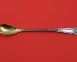 Egyptian by Whiting Sterling Silver Horseradish Scoop w/ teeth unusual G... - $385.11