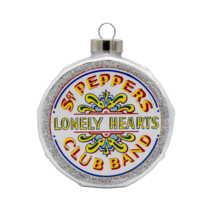 Beatles - Sgt. Pepper&#39;s Drum GLASS Ornament by Kat &amp; Annie - €19,62 EUR