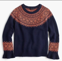 J. Crew Fair Isle Sweater Size XS - £35.83 GBP